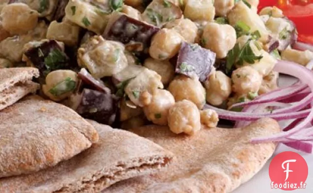 Recette de Plateau de Pois Chiches du Moyen-Orient