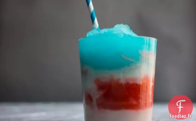 Feux d'artifice Daiquiris Rouges, Blancs et Bleus