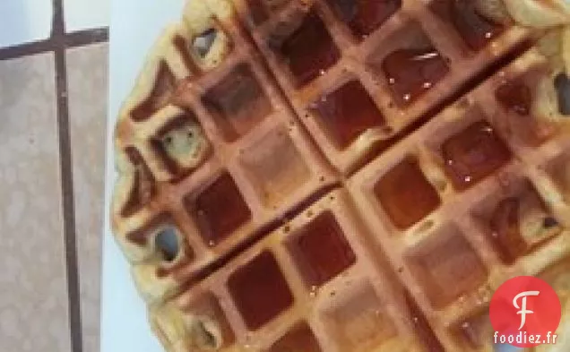 Gaufres à la Patate Douce Et aux Pacanes