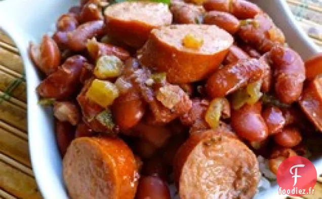 Haricots Rouges Créoles et Riz