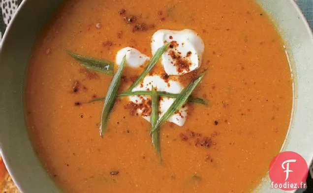 Soupe de Pois Chiches Épicée