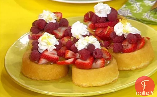 BLCC: Petits Fruits, Gâteaux au Lait Caillé au Citron