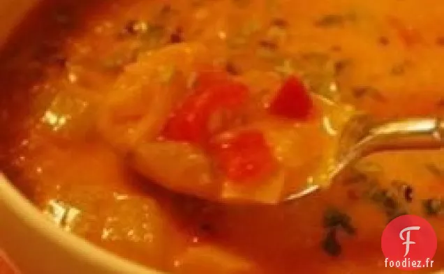 Soupe Crémeuse Aux Tomates Et Au Fromage À La Crème