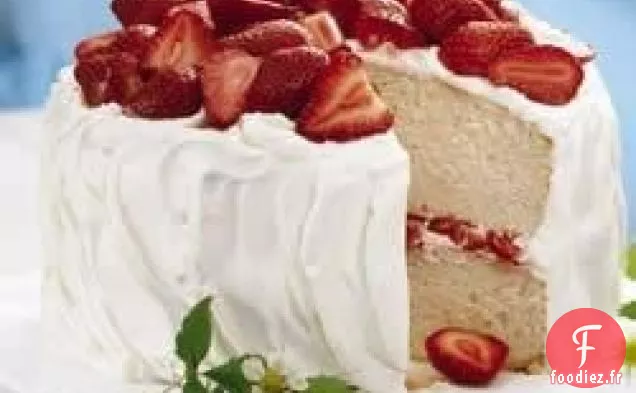 Gâteau au Yaourt aux Fraises