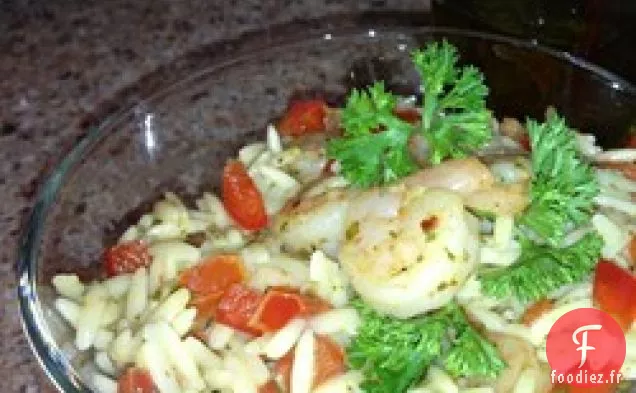 Pesto d'Orzo de Crevettes