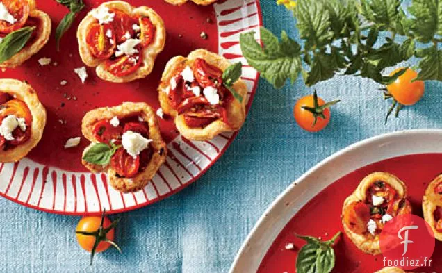 Tartelettes de Tomates Paille au Fromage