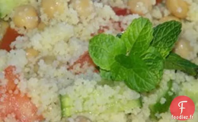 Délice de Pois Chiches et Couscous