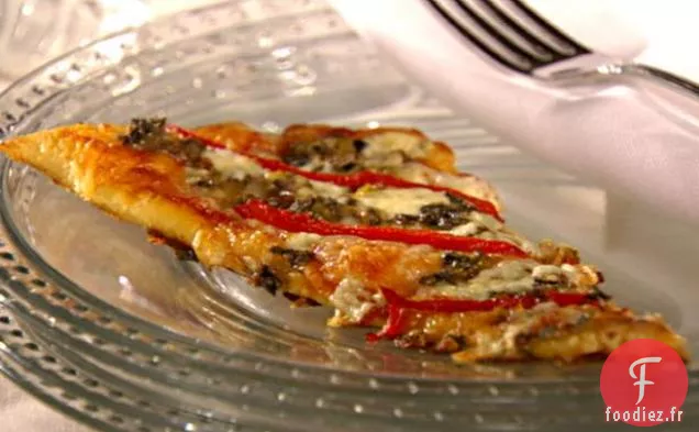Tranches de Poivron Rouge et de Tapenade