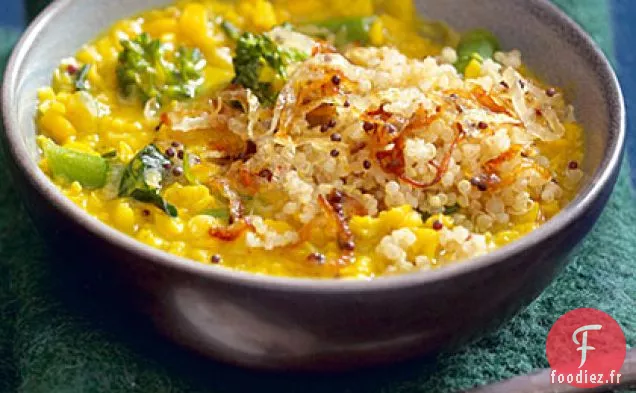Broccolini et Pois Chiches Dal