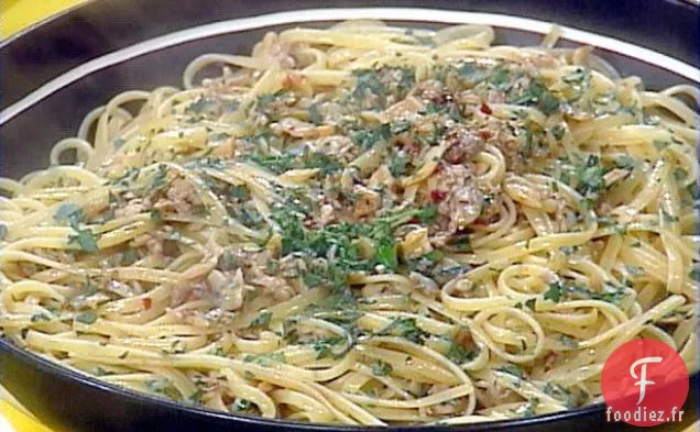 Linguini à la Sauce aux Palourdes