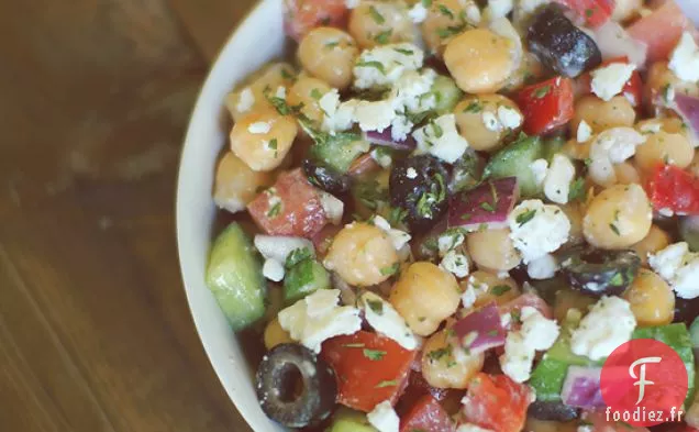 Salade Méditerranéenne de Pois Chiches