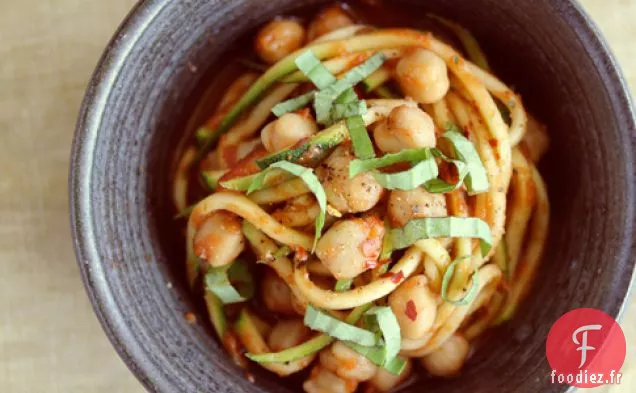Courgettes Aux Pois Chiches