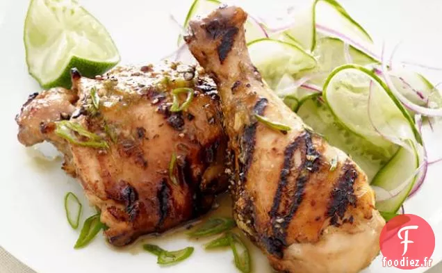 Poulet Hoisin avec Salade de Concombre