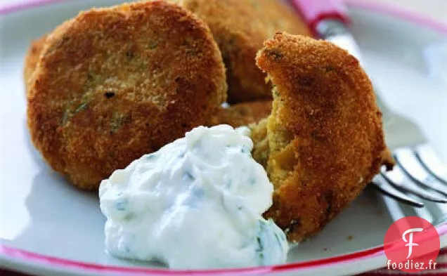 Falafel Croustillant avec Trempette au yogourt