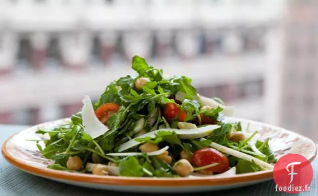 Salade de Roquette Sauvage et Pois Chiches
