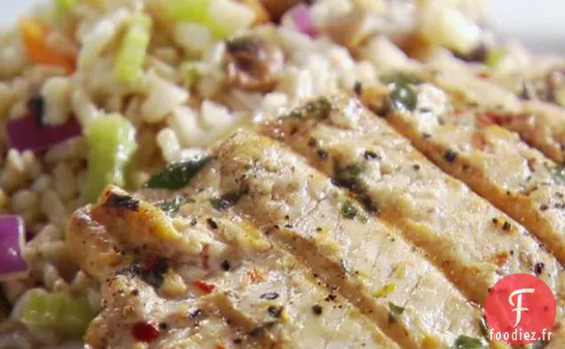 Poulet Au Citron Grillé Épicé