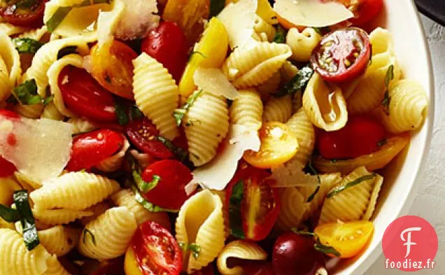 Coquillages au Basilic, Tomates et Ail