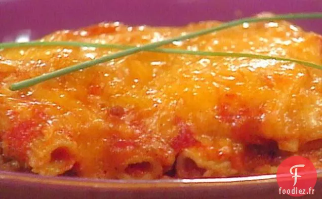 Lasagne de Macaronis aux Légumes et Trempette