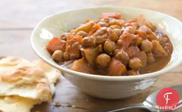 Ragoût de Pois Chiches à l'Éthiopienne