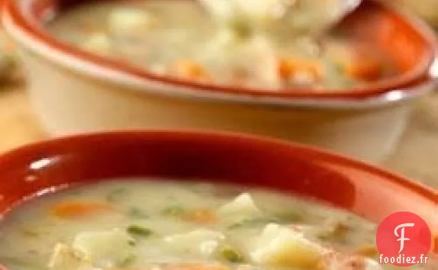 Soupe de Pommes De Terre à l'Ail