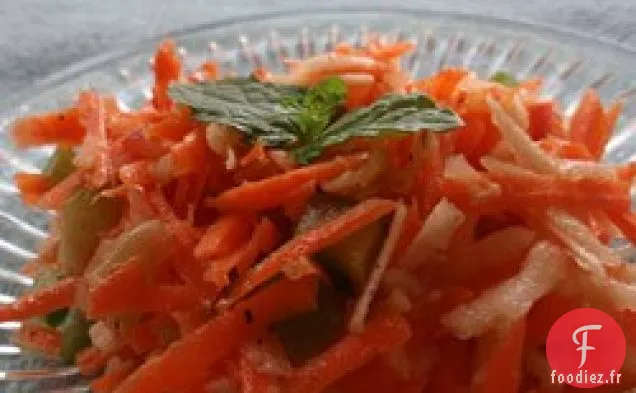 Salade de Pommes Et Carottes Râpées