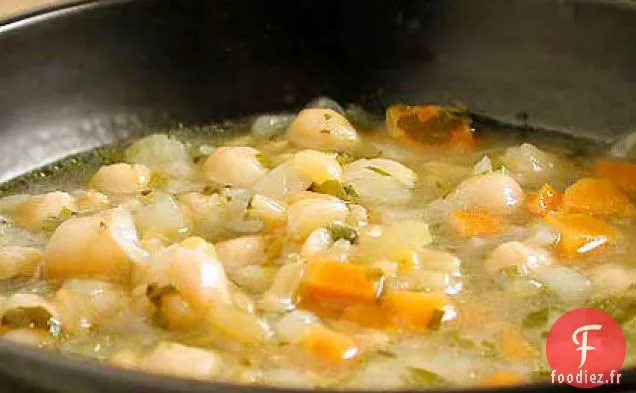 Soupe de Kamut, Lentilles et Pois Chiches