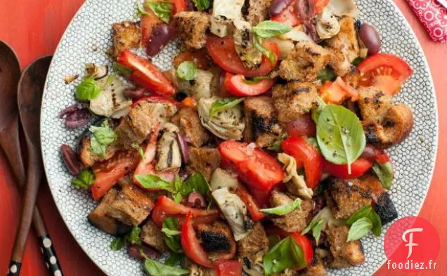 Panzanella aux Artichauts et Tomates