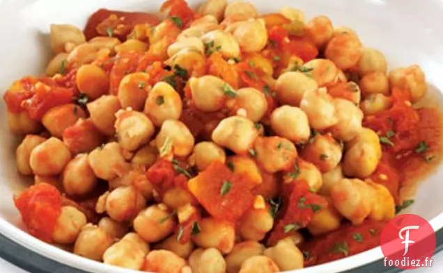 Haricots Garbanzo à L'Italienne
