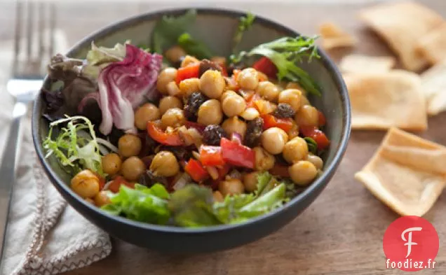 Salade de Pois Chiches Au Curry