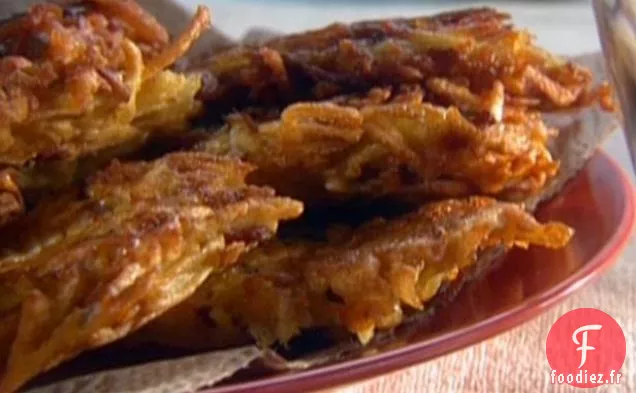 Crêpes de Pommes de Terre au Bacon et à la Sauge