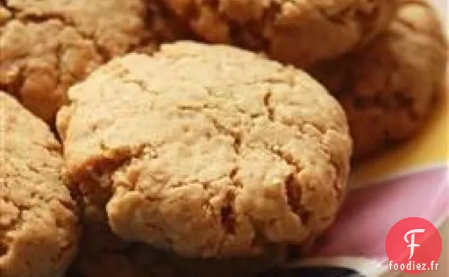 Biscuits au Beurre d'Arachide et au Son