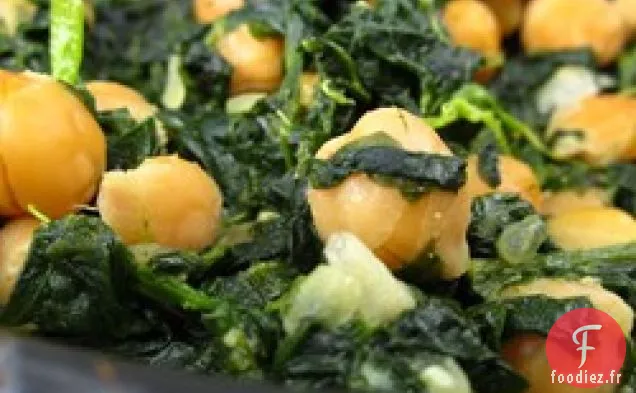 Espinacas Con Garbanzos (épinards Aux Haricots Garbanzo)
