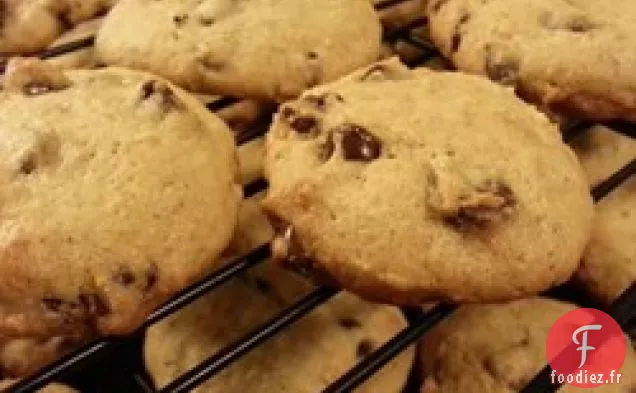 Plus Sain Absolument les Meilleurs Biscuits aux Pépites de Chocolat