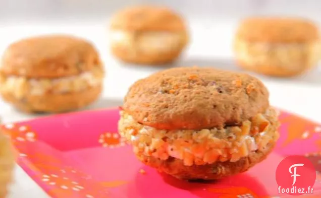 Gâteau aux Carottes Whoopie Tartes