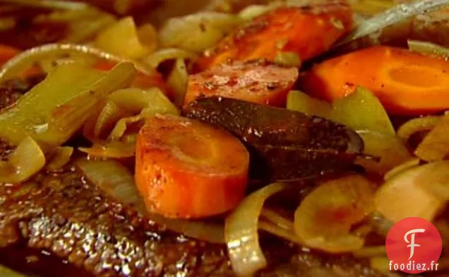 Poitrine aux Carottes et Oignons