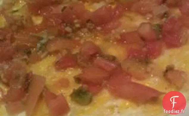 Frittata aux Œufs et Tomates Épicée et au Fromage
