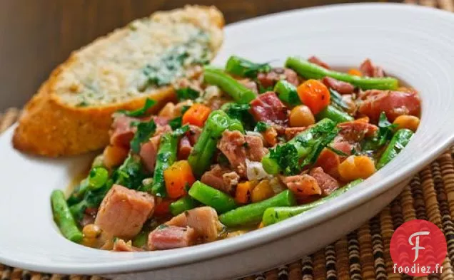 Soupe de Jambon et Pois Chiches
