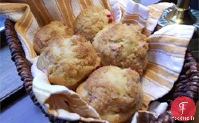 Muffins à la Rhubarbe I