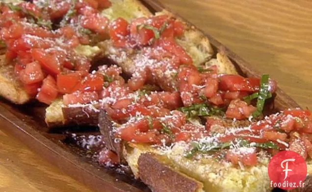 Bruschetta au Levain à Fresque Pomodoro