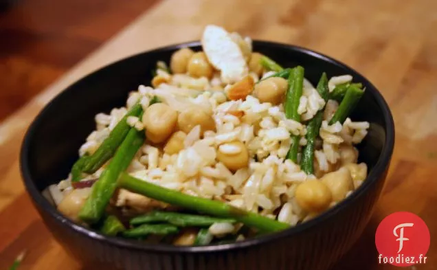 Asperges Et Riz Brun