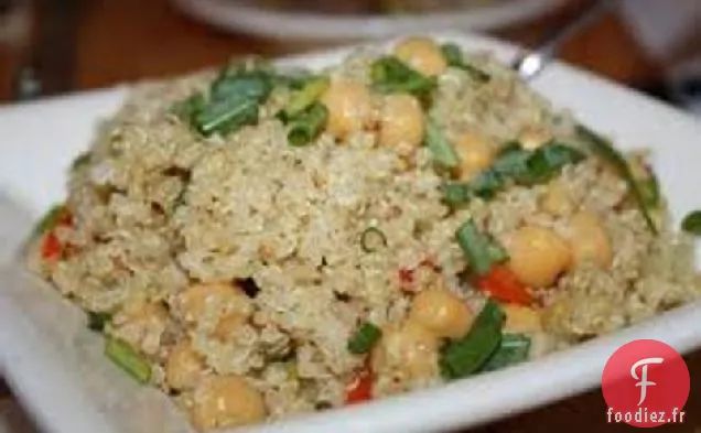 Salade De Quinoa Et Haricots Garbanzo