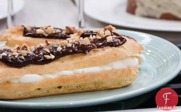 Éclairs Fumés au Sel de Mer et aux Amandes