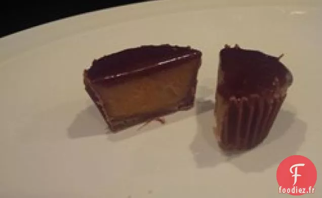 Tasses au Beurre de Pois Au Chocolat