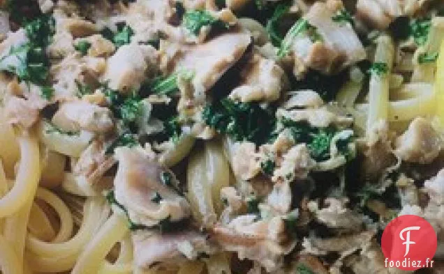 Linguine à la Sauce aux Palourdes Blanches