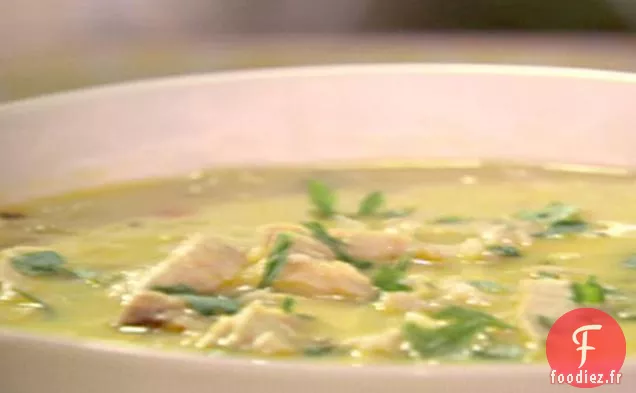 Soupe Au Poulet Au Citron
