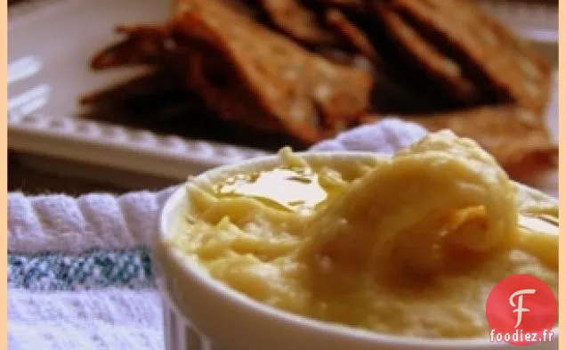 Tartinade De Pois Chiches Et De Pommes De Terre Fouettées