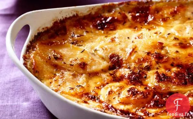 Pommes de Terre Festonnées à la Crème Fraîche