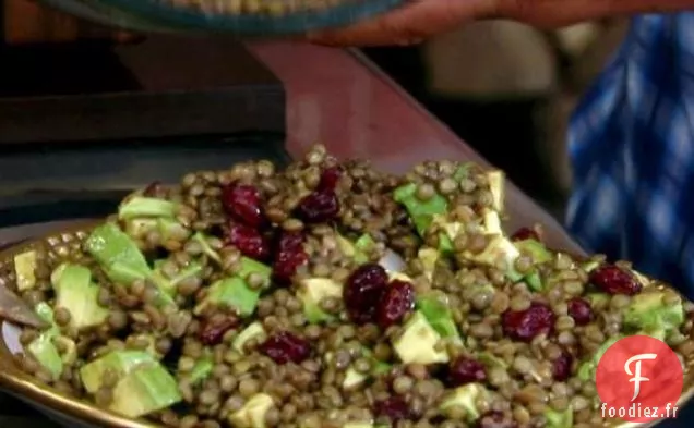Salade d'Avocat aux Lentilles