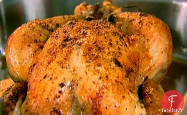 Poulet au Citron avec Croûtons