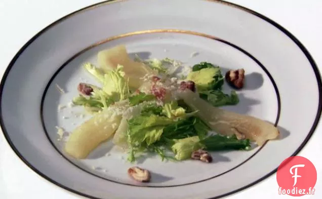 Salade Blanche Cassée avec Vinaigrette aux Agrumes et au Balsamique
